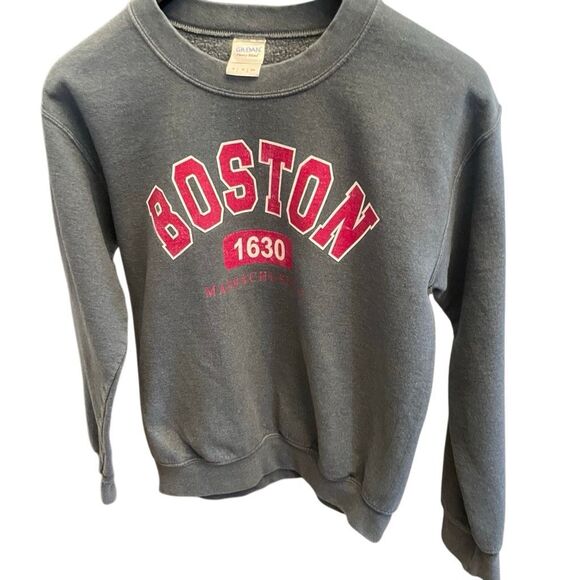 Boston 1630 Sweatshirt, Grey S destination, casual, history - Picture 2 of 9